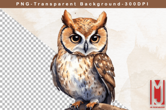 Download Watercolor Owl Clipart - Watercolor owl Collection