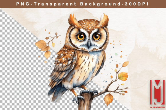 Download Watercolor Owl Clipart - Watercolor owl Collection